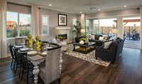 canopy dining great room new homes parkside at westshore