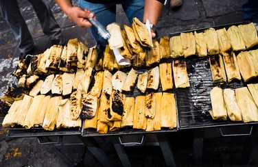 8 58637_Tamales on Grill GettyImages-82959272
